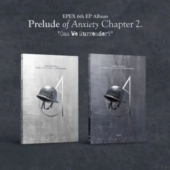البوم اصلي النسخة الكاملة EPEX 6th EP of Anxiety Chapter 2 Can We Surrender Silver Shot ver Gold Shot ver 2CD