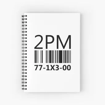 14:00:00 Spiral Notebook Signature — Blue Stylish Ver.