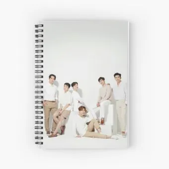 14:00:00 K pop Notebook Signature — Purple Classic Ver.