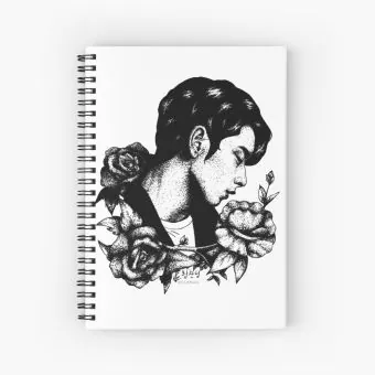 14:00:00 Spiral Notebook Signature — Black Collectible Ver.