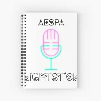 Aespa Journal Artwork — Black Edition