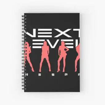 Aespa Notepad Next Level — Blue Limited Ver.