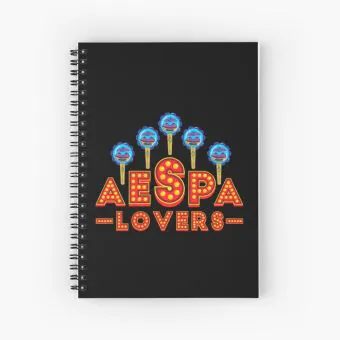 دفتر حلزوني Aespa — إصدار "Artwork" — Aespa Limited Edition