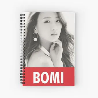 Apink Spiral Notebook BOMI — Blue Edition