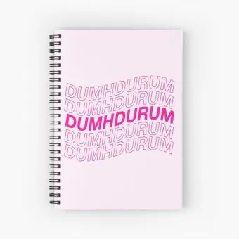 Apink Spiral Notebook Dumhdurum — Red Limited Ver.