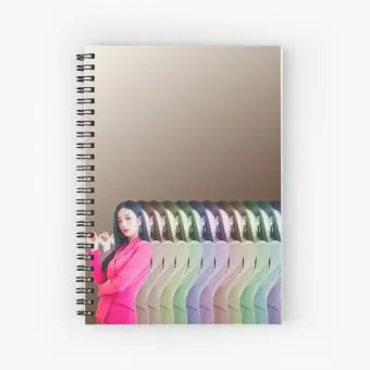 Apink Notepad Bomi — Silver Retro Ver.