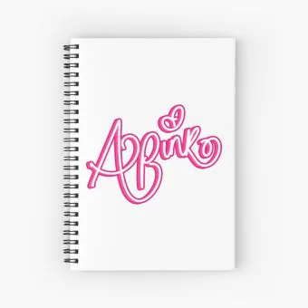 Apink K pop Notebook LOGO ARTWORK — Stylish Ver.
