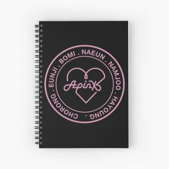 Apink Notebook MEMBERS NAMES — Silver Classic Ver.