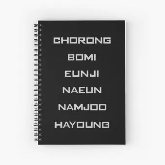 دفتر Apink — إصدار "Members Names" — Apink Limited Edition