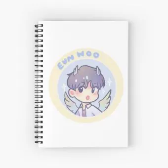 Astro Spiral Notebook — Gold Edition