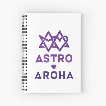 دفتر حلزوني Astro — إصدار "ASTRO" — Astro Limited Edition