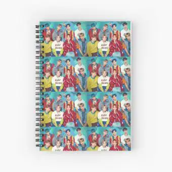 دفتر حلزوني Ateez — إصدار "All Members" — Ateez Oversized Ver.
