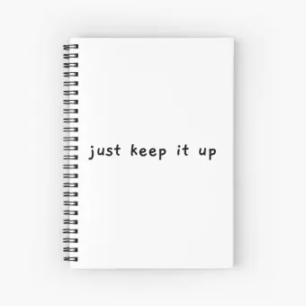 Ateez Spiral Notebook Just Keep It — Classic Ver.
