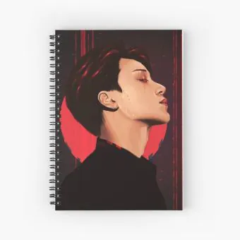 دفتر حلزوني Ateez — إصدار "SAN" — Ateez Oversized Ver.