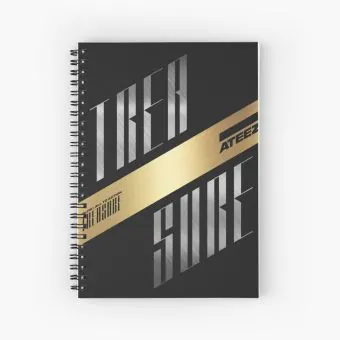 دفتر ملاحظات Ateez — إصدار "FIN" — Ateez Oversized Ver.