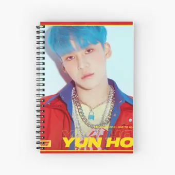 Ateez Spiral Notebook ILLUSION — Green Retro Ver.