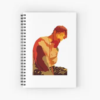 Ateez K pop Notebook Mingi — Purple Exclusive Ver.
