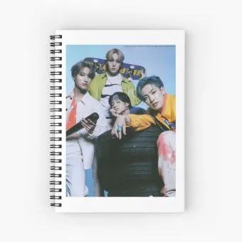 Ateez K pop Notebook SEONGHWA — Silver Limited Ver.