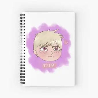 Big Bang Spiral Notebook Signature — Gold Collectible Ver.
