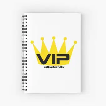 Big Bang Notebook Signature — White Retro Ver.