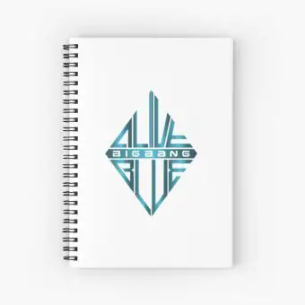 Big Bang K pop Notebook Signature — Pink Collectible Ver.