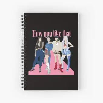 Black Pink K pop Notebook How — Red Premium Ver.