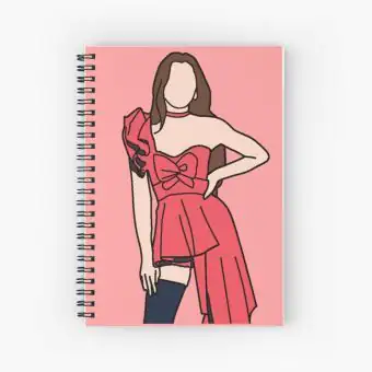 Black Pink Notebook Jennie — Gold Classic Ver.