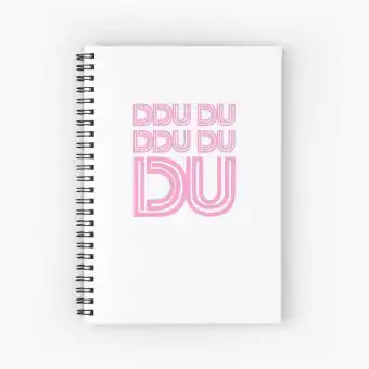 نوت بوك Black Pink — إصدار "Ddu Du Ddu Du" • ورق مربعات — Black Pink Limited Edition