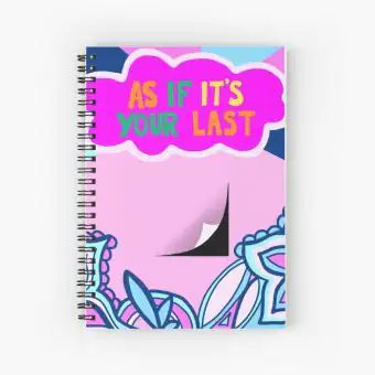 Black Pink Journal IT'S YOUR LAST — Gold Casual Ver.