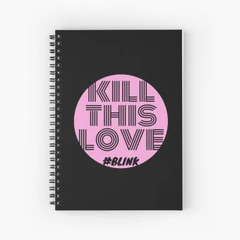 دفتر ملاحظات Black Pink — إصدار "KILL THIS LOVE" — Black Pink Limited Edition