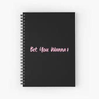 نوت بوك Black Pink — إصدار "Bet You Wanna" — Black Pink Limited Edition