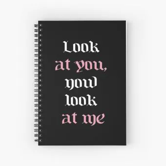 دفتر Black Pink — إصدار "Look" — Black Pink Limited Edition