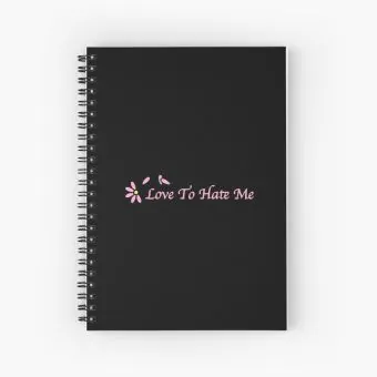 مفكرة Black Pink — إصدار "Love" — Black Pink Limited Edition