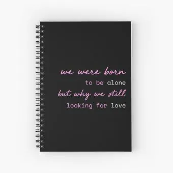 Black Pink Journal Lovesick Girls — Navy Exclusive Ver.