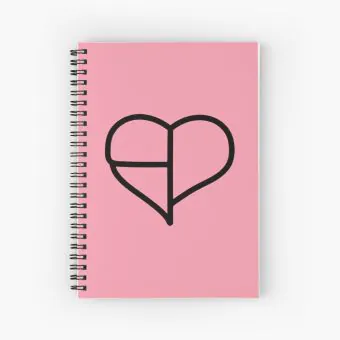 Black Pink Notepad New Logo — Pink Edition