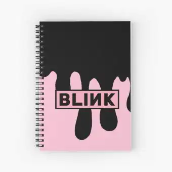 دفتر ملاحظات Black Pink — إصدار "BLINK" — Black Pink Limited Edition