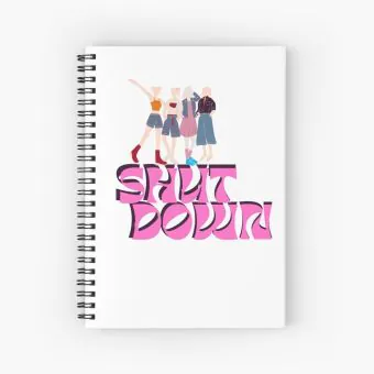 مفكرة Black Pink — إصدار "Shut Down" — Black Pink Limited Edition