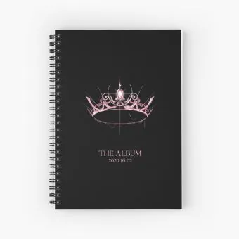 دفتر ملاحظات Black Pink — إصدار "2020.10.02" — Black Pink Limited Edition