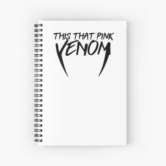 دفتر حلزوني Black Pink — إصدار "Signature" — Black Pink Limited Edition