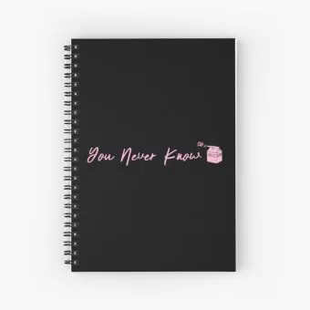 Black Pink Journal You Never Know — Premium Ver.