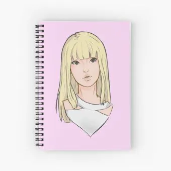 دفتر حلزوني Black Pink — إصدار "LISA" — Black Pink Limited Edition
