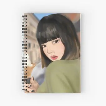 دفتر حلزوني Black Pink — إصدار "LISA" — Black Pink Limited Edition