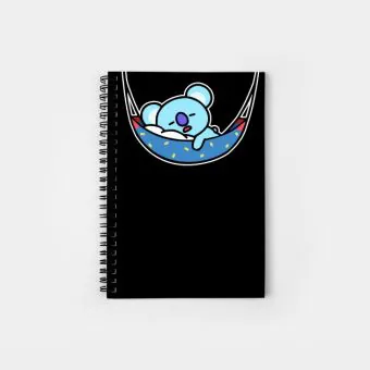 Bt21 Spiral Notebook — Stylish Ver.