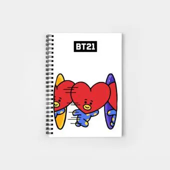 دفتر حلزوني Bt21 — إصدار "BT21" — Bt21 Limited Edition