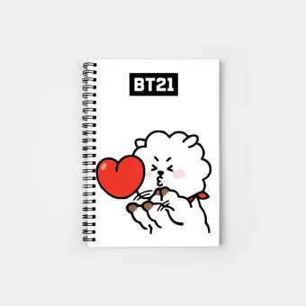 Bt21 Notebook — Pink Edition