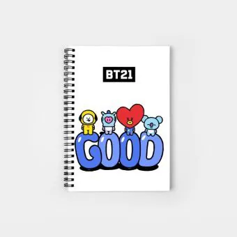 Bt21 Notepad — Blue Collectible Ver.