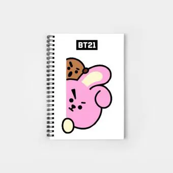 Bt21 Notepad — White Classic Ver.