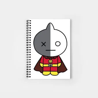 Bt21 Notebook — Red Stylish Ver.