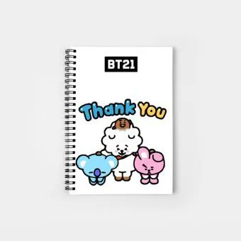 دفتر Bt21 — إصدار "BT21" — Bt21 Limited Edition