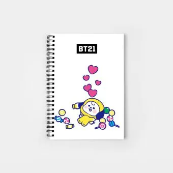 Bt21 Spiral Notebook — Red Premium Ver.